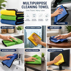 Premium 40x40cm Microfiber Towel [75 GRM] – Highly Absorbent and Durable Cloth for Versatile Use