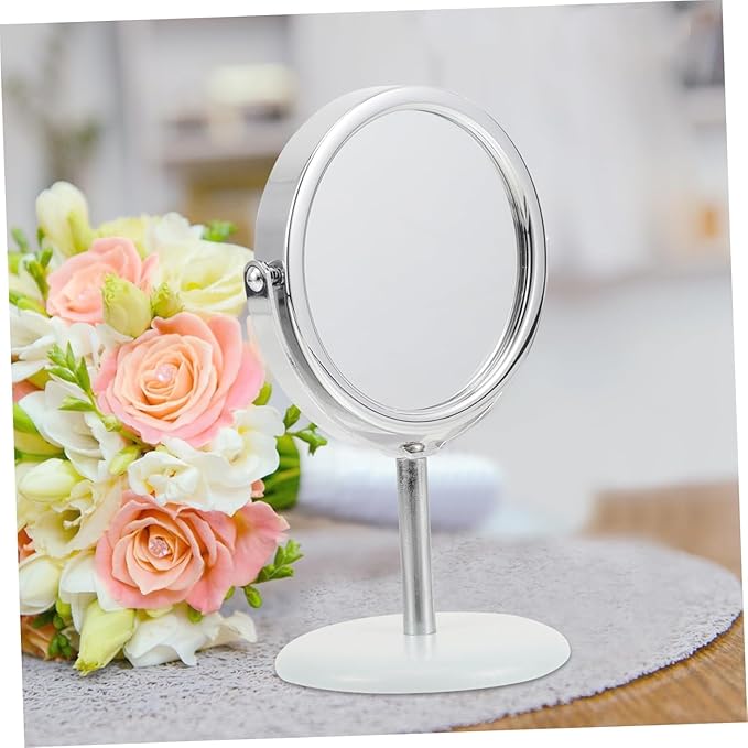 Premium Desktop Round Makeup Mirror – Sleek, Adjustable Vanity Essential