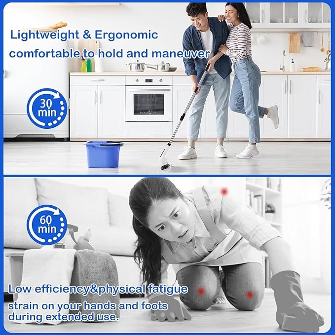 9-in-1 Multifunctional Electric Cleaning Brush – Sophisticated Maintenance Solution Premium Quality SingleDeals™
