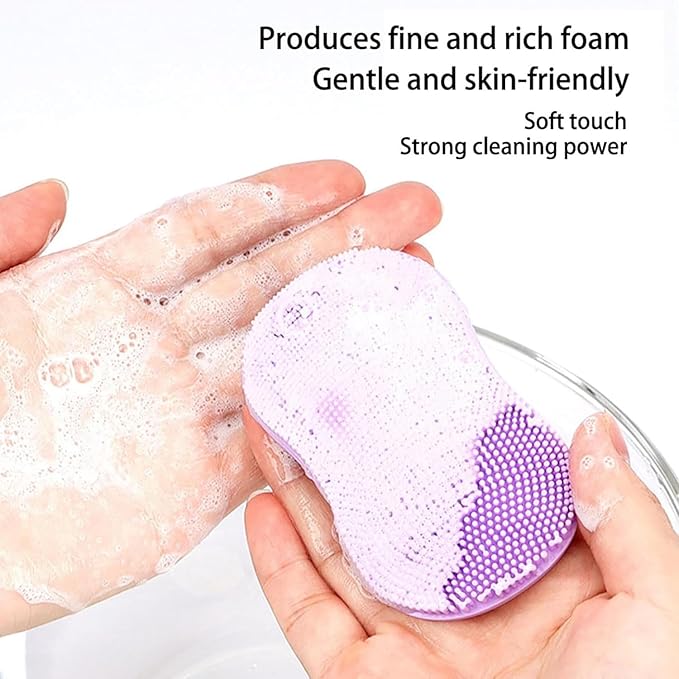 Silicone Face Scrubber – Gentle Exfoliating Cleansing Pad for Pore Refinement and Daily Skincare Routines Premium Quality Single Deals™