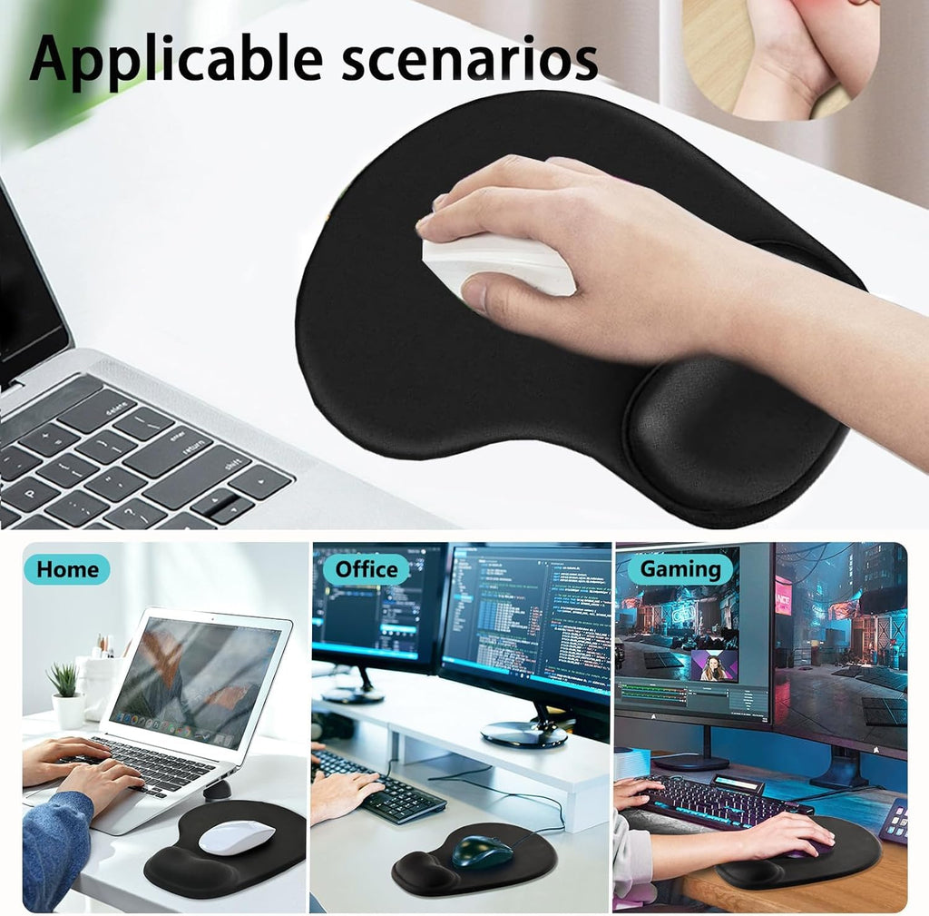 Ergonomic Mouse Pad with Wrist Rest – Comfortable, Non-Slip Support for Enhanced Productivity and Desktop Comfort Premium Quality Single Deals™
