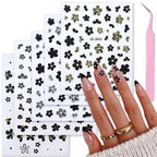 3D Decorative Nail Art Sticker Set – Professional Adhesive Decals for Intricate Manicure Designs Premium Quality Single Deals™