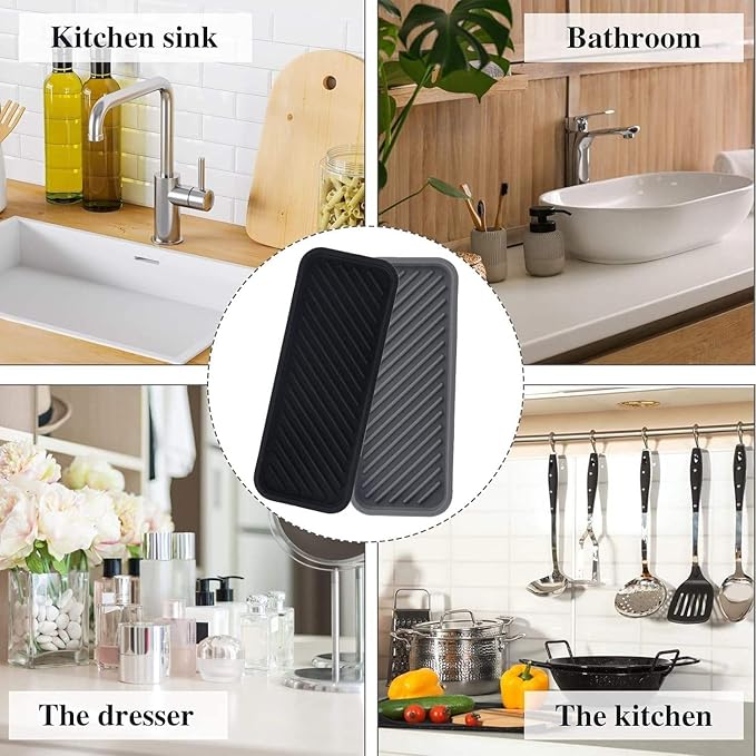 Silicone Sink Tray – Sophisticated Maintenance Solution Premium Quality SingleDeals™