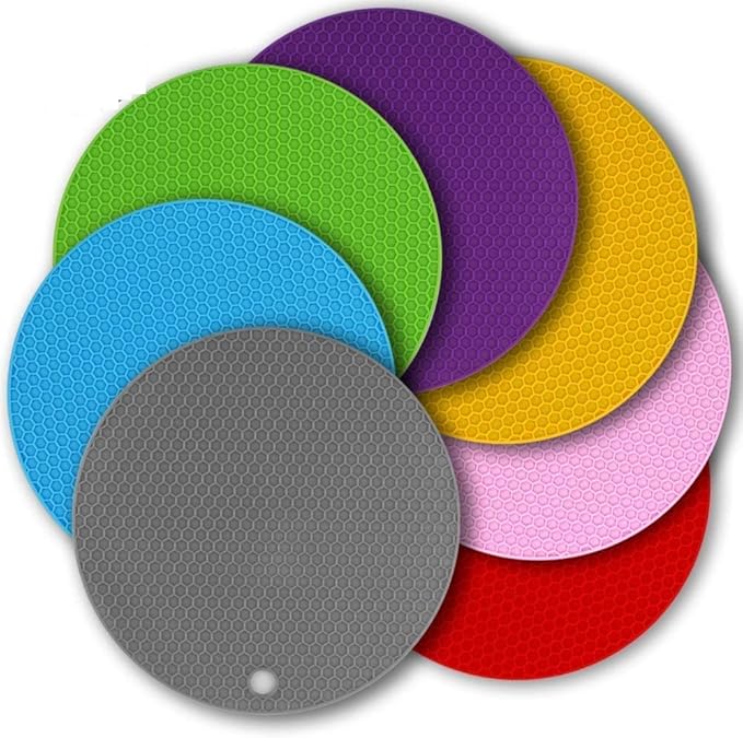 Single Deals™ Silicone Coaster [Premium Quality] Set Of 4