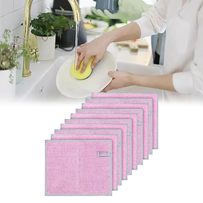 Premium Wire Dishwashing Mesh Cleaner – Efficient, Durable Scrubber for Kitchen Hygiene