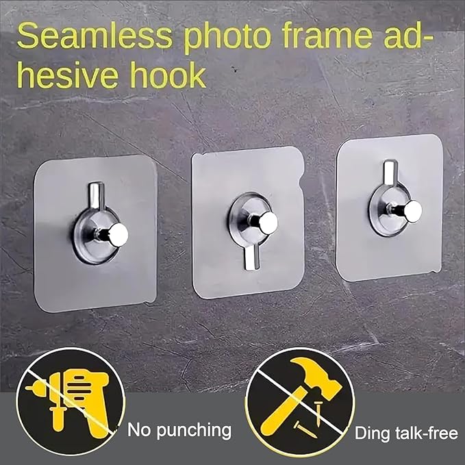 Single Deals™ 50 Thickness Silver Screw Hook