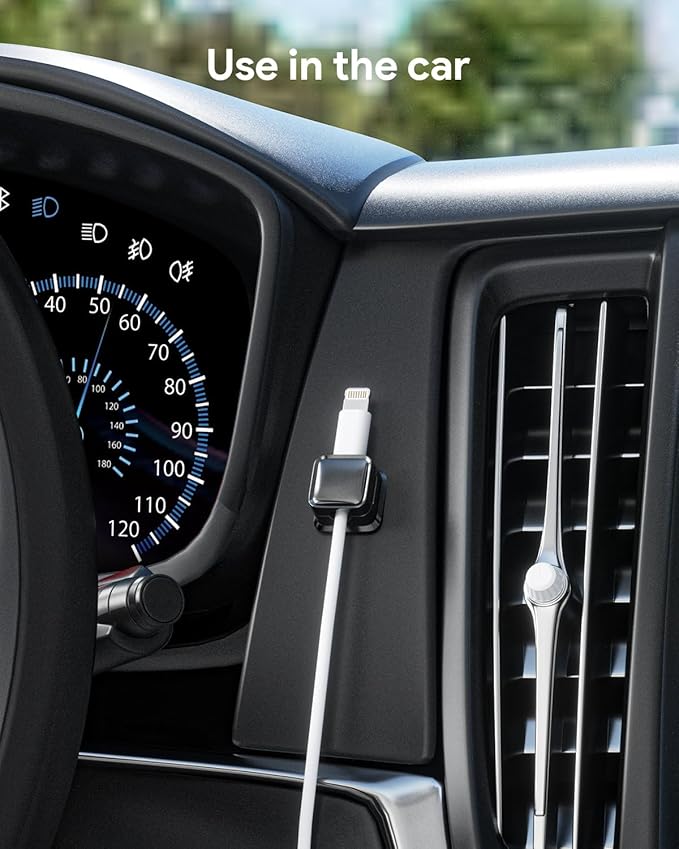 Premium 6-Piece Data Cable Holder Set – Sophisticated Professional Cable Management Solution