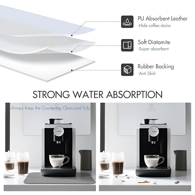 Versatile Kitchen Drying Mat (30x40cm) – Absorbent, Non-Slip Surface for Dish Drying and Countertop Protection Premium Quality Single Deals™