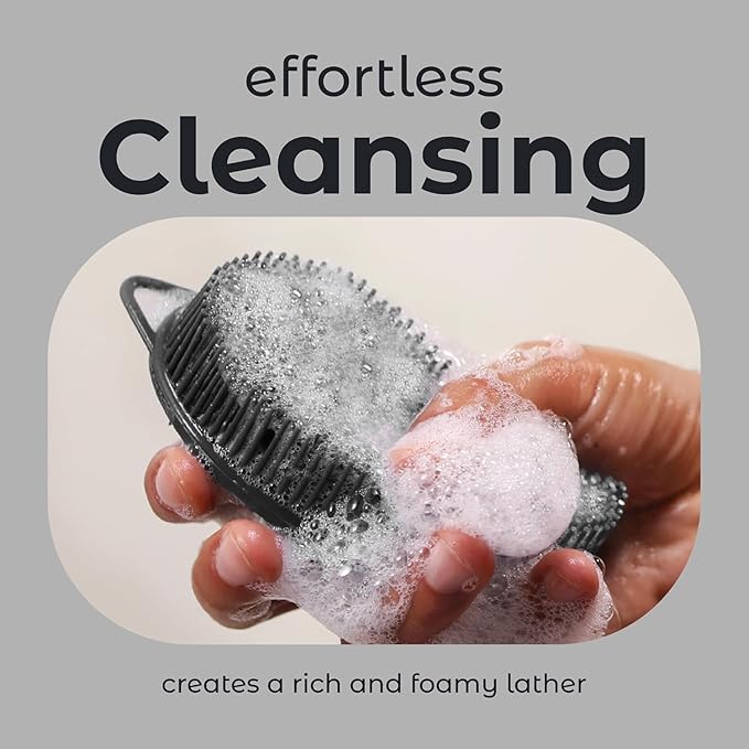 Silicone Body Wash Scrubber – Professional-Grade Exfoliating Shower Tool for Deep Cleansing and Skin Revitalization
