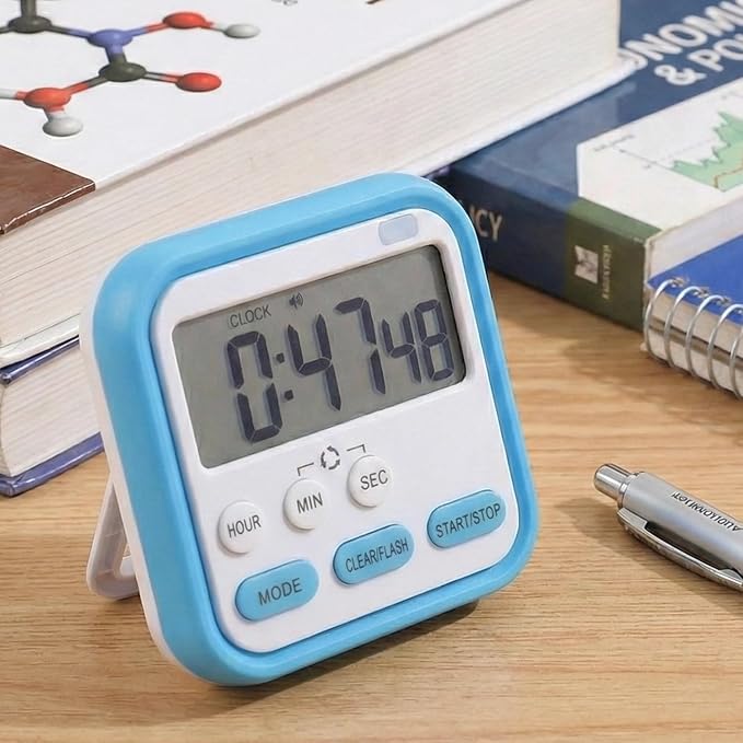 Multi-Function Digital Alarm Clock – Versatile Timer for Kitchen, Study, and Home Management Premium Quality Single Deals™