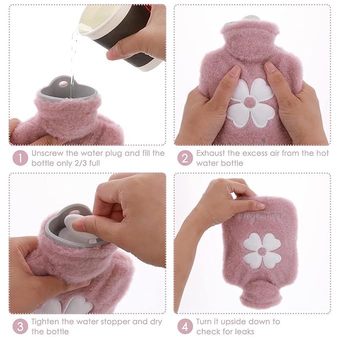 Premium Mini Hot Water Bags – Charming, Compact Therapeutic Warmth