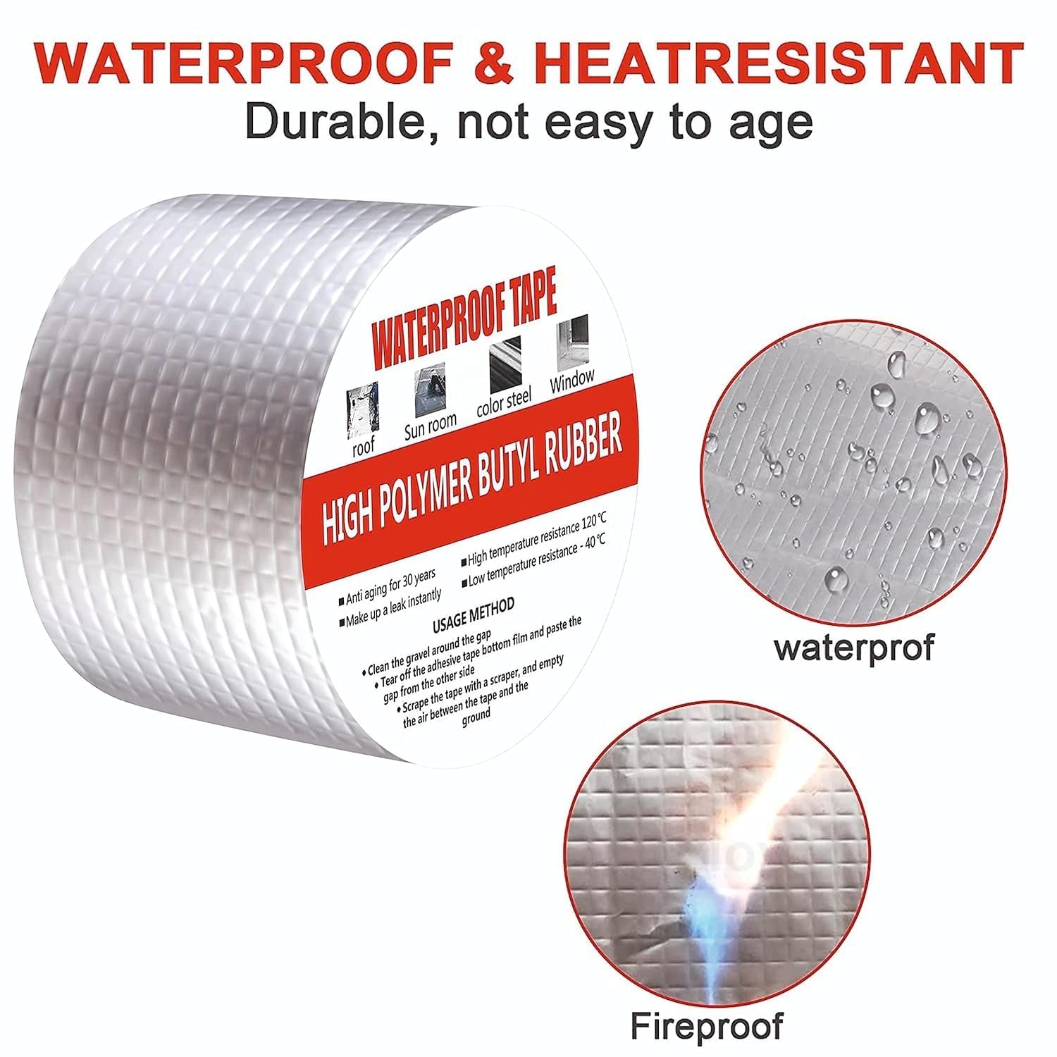 Single Deals™ Aluminium Foil Tape (4 inch)