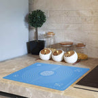 Silicone Roti/Dough Mat with Measurements – Non-Stick, Durable Baking Surface for Precision Prep and Easy Cleanup Premium Quality Single Deals™
