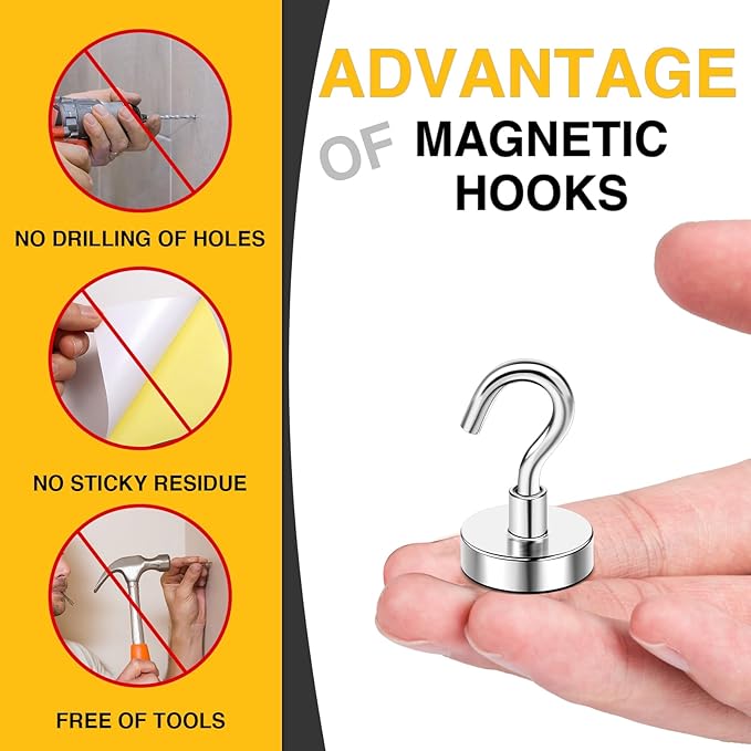 Single Deals™ 21 grm Powerful Magnetic Hook