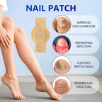 Fungal Nail Repair Patches - 21 Count Hydrogel Treatment Strips for Brittle, Discolored Nails - Overnight Hygienic Application Premium Quality Single Deals™