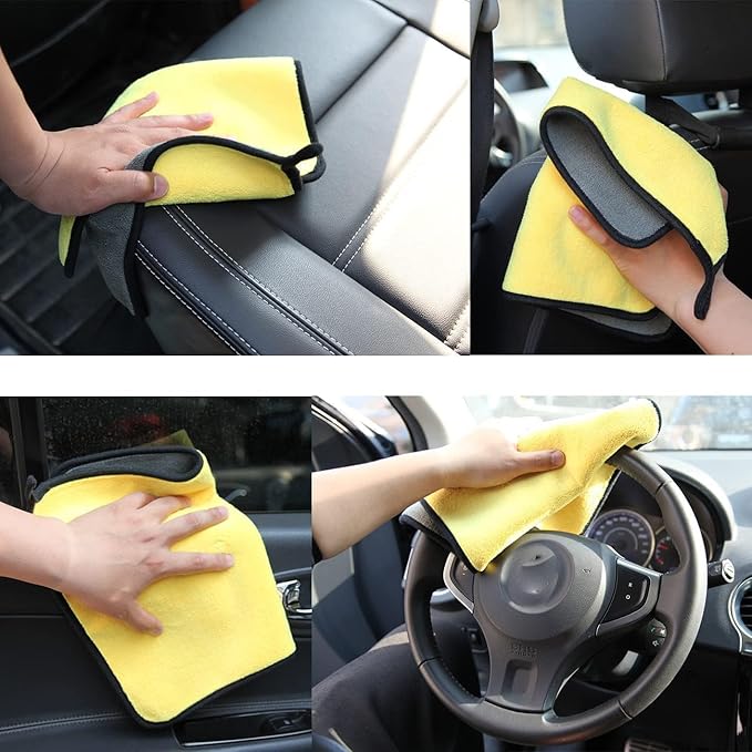 Premium 30x30cm Microfiber Cleaning Towel – Highly Absorbent and Durable Cloth for Versatile Use
