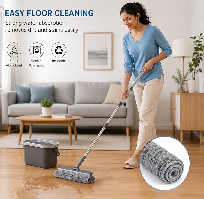 Floor Cleaning Spray Mop – Sophisticated Maintenance Solution Premium Quality SingleDeals™