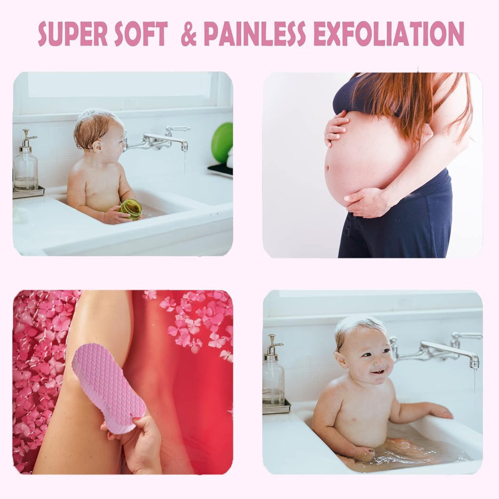 Soft Bath Sponge – Gentle Exfoliating Body Cleaner for Sensitive Skin and Daily Use