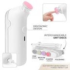 Electric Baby Nail Trimmer - Safe & Silent Infant Nail File with Gentle Grinding Heads for Newborns and Toddlers Premium Quality Single Deals™