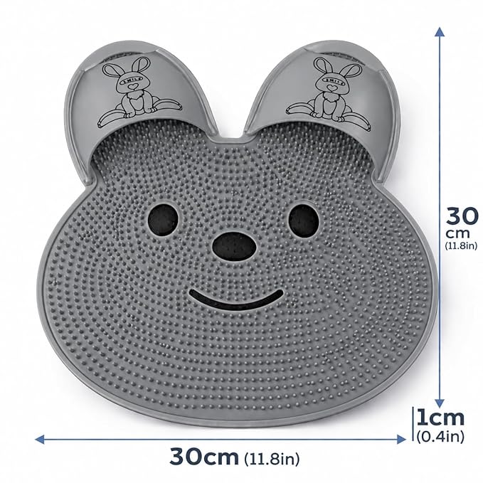 Rabbit-Shaped Silicone Foot Scrubber – Fun, Effective Exfoliation and Relaxation for Daily Bathing Routines Premium Quality Single Deals™