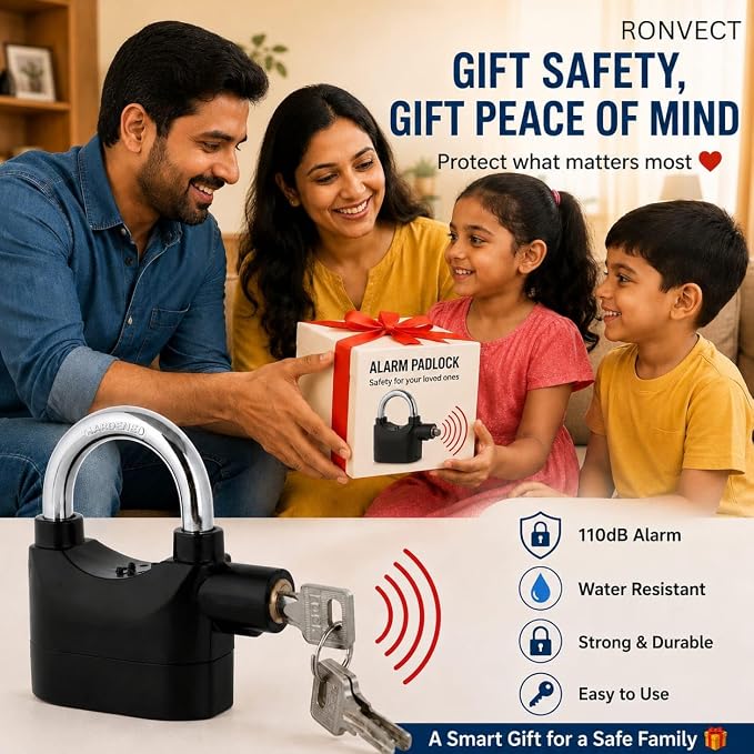 Single Deals™ Security Alarm Lock - Premium Quality