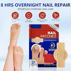 Fungal Nail Repair Patches - 21 Count Hydrogel Treatment Strips for Brittle, Discolored Nails - Overnight Hygienic Application Premium Quality Single Deals™
