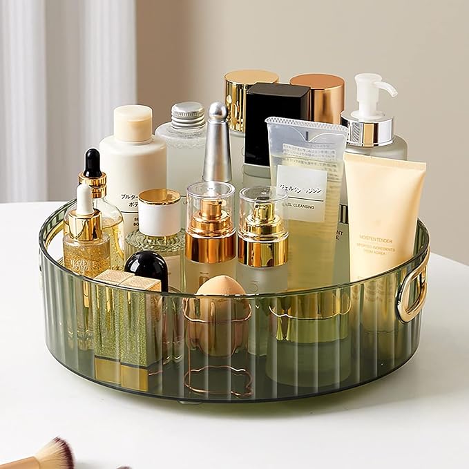 Single Deals™ 360 Rotating Makeup Organizer Storage - Premium Quality