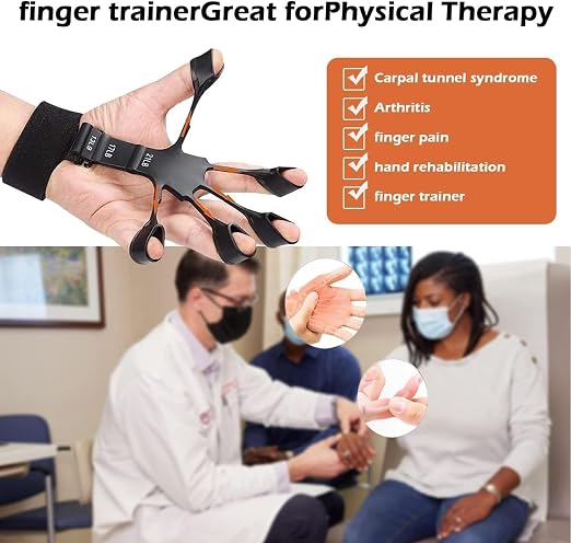 Finger Extensor Resistance Trainer – Adjustable Hand and Forearm Strength Exerciser for Dexterity and Rehabilitation Premium Quality Single Deals™