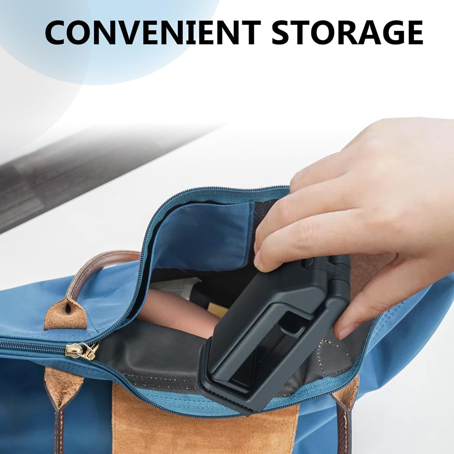 Premium 360° Rotating Travel Phone Holder – Versatile Hands-Free Mounting Solution