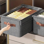Single Deals™ Folding Storage Box With Lid - Premium Quality