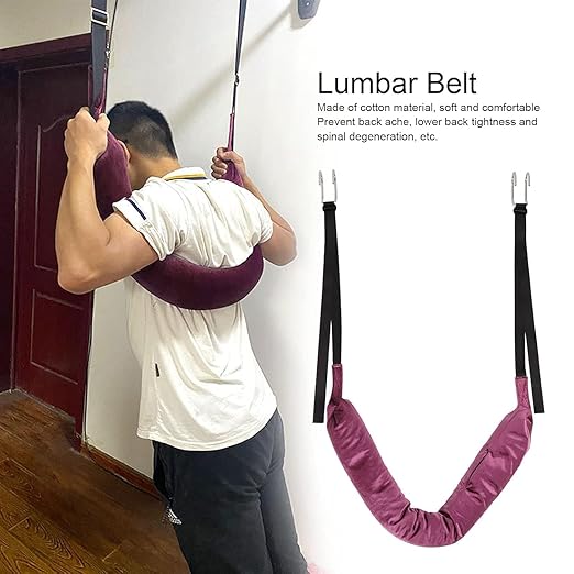 Spinal Decompression Inversion Belt – Ergonomic Back Support and Stretching Tool for Posture Correction Premium Quality Single Deals™