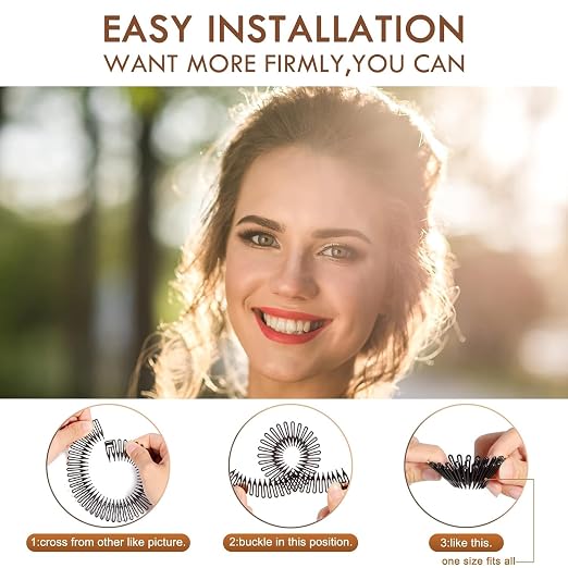 Full Circle Stretch Flexible Comb – Versatile Styling Headband