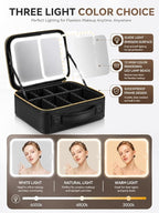 Single Deals™ LED Mirror Cosmetic Bag - Premium Quality