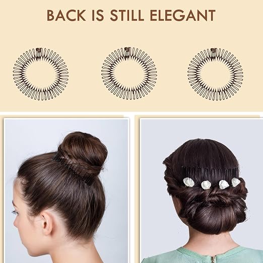 Full Circle Stretch Flexible Comb – Versatile Styling Headband