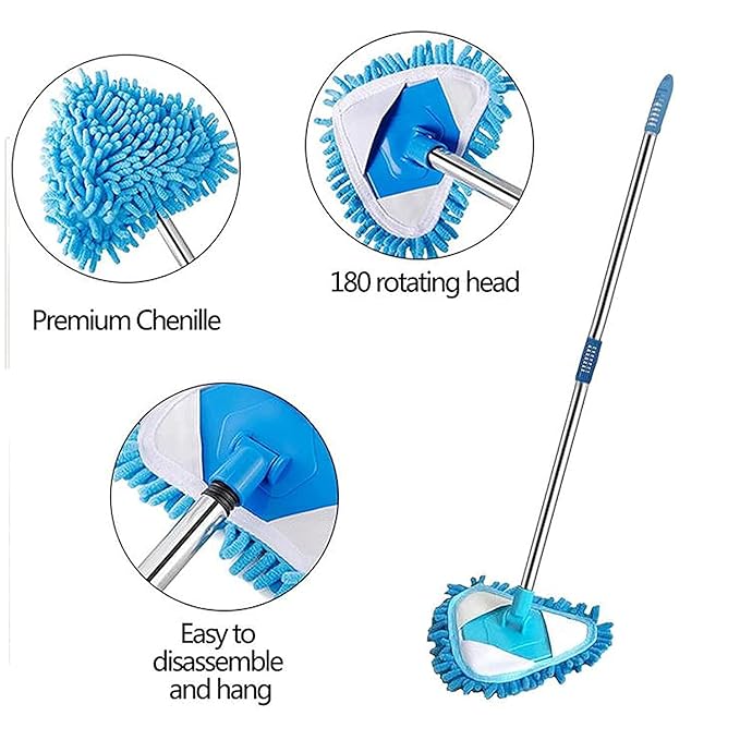 Triangle Dust Mop – Sophisticated Maintenance Solution Premium Quality SingleDeals™