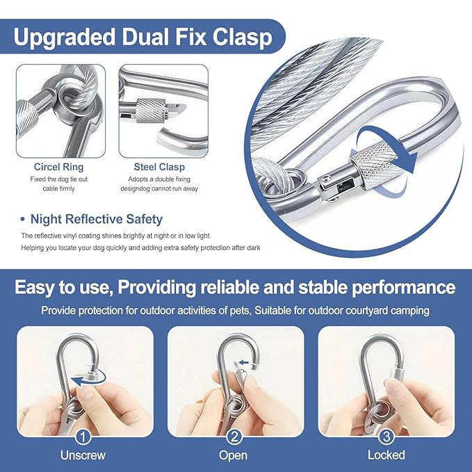 Single Deals™ 5 Meter Heavy Duty Clothes Drying Rope With Hooks - Premium Quality