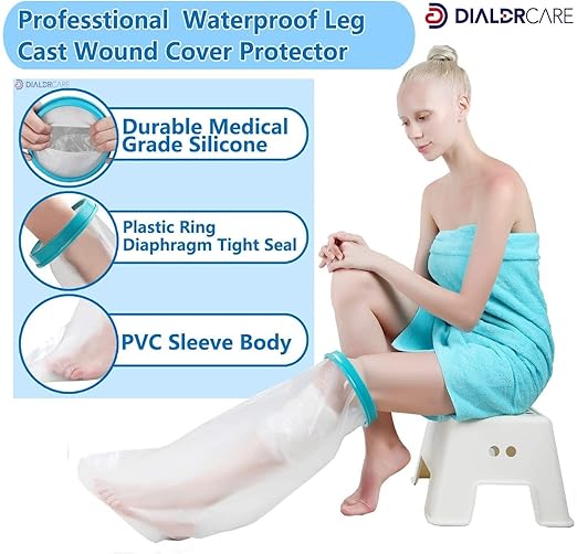 Waterproof Leg Cast Cover – Sophisticated Protection Solution Premium Quality SingleDeals™