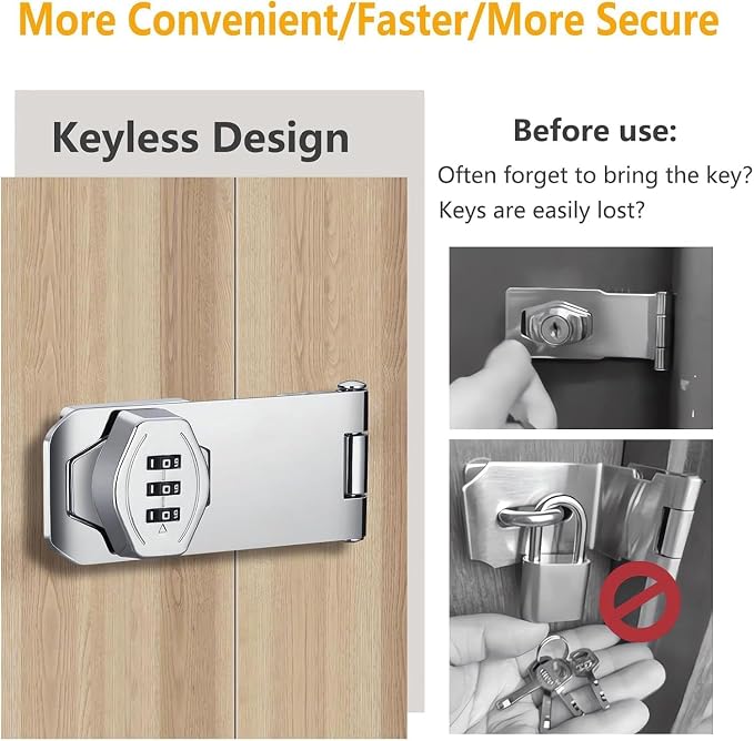 Single Deals™ Cabinet Password Lock - Premium Quality