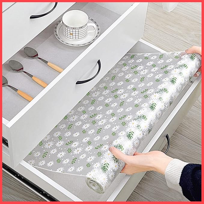 Waterproof Drawer Mat (45x125cm) – Versatile, Protective Liner for Shelves and Cabinets Premium Quality Single Deals™