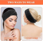Face Wash Headband (Black) – Adjustable Soft Microfiber Spa Hairband for Skincare, Makeup Application, and Facial Routines Premium Quality Single Deals™ (Copy) (Copy)