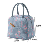 Single Deals™ Grey Flamingo Lunch Bag - Premium Quality