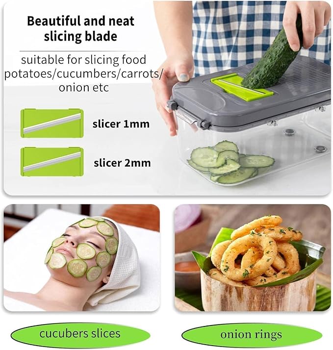 Single Deals™ 22 in 1 Multipurpose Chopper [Premium Quality]