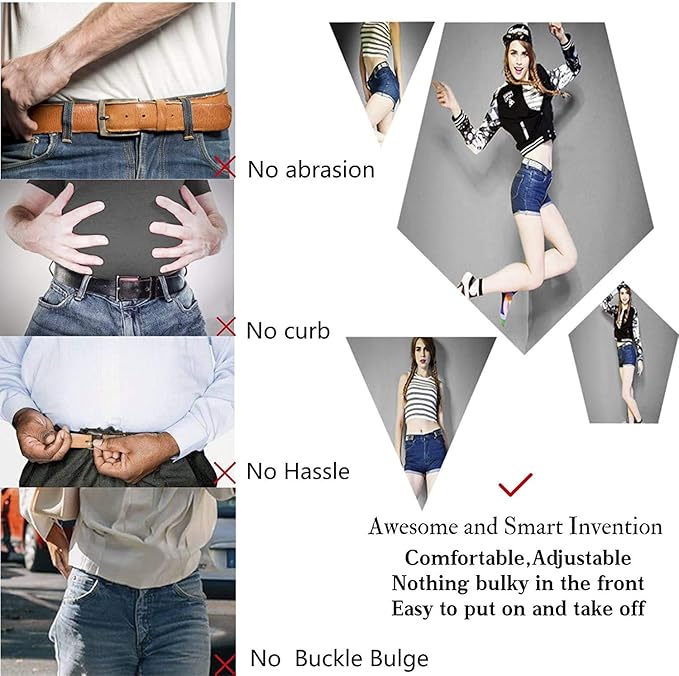 Buckle Free Elastic Belt – Sophisticated Waist Optimization Solution Premium Quality SingleDeals™