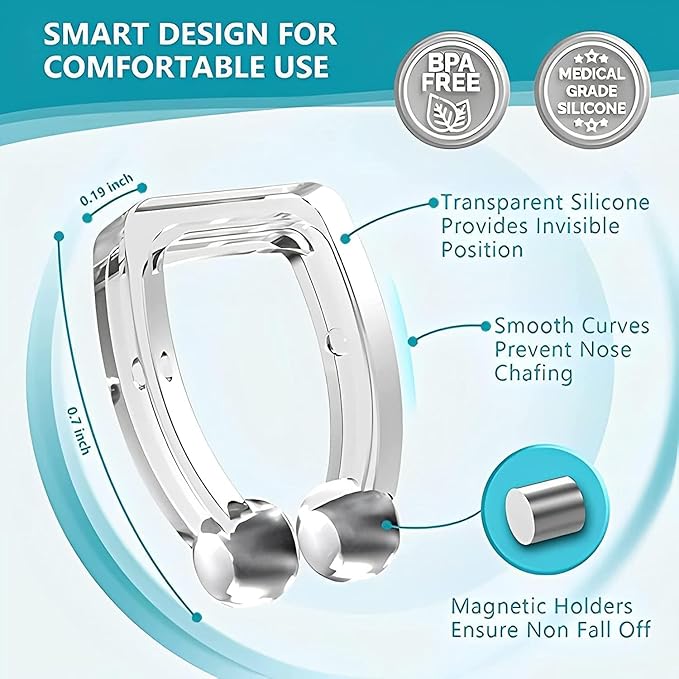 Nose Clip – Sophisticated Wellness Solution Premium Quality SingleDeals™