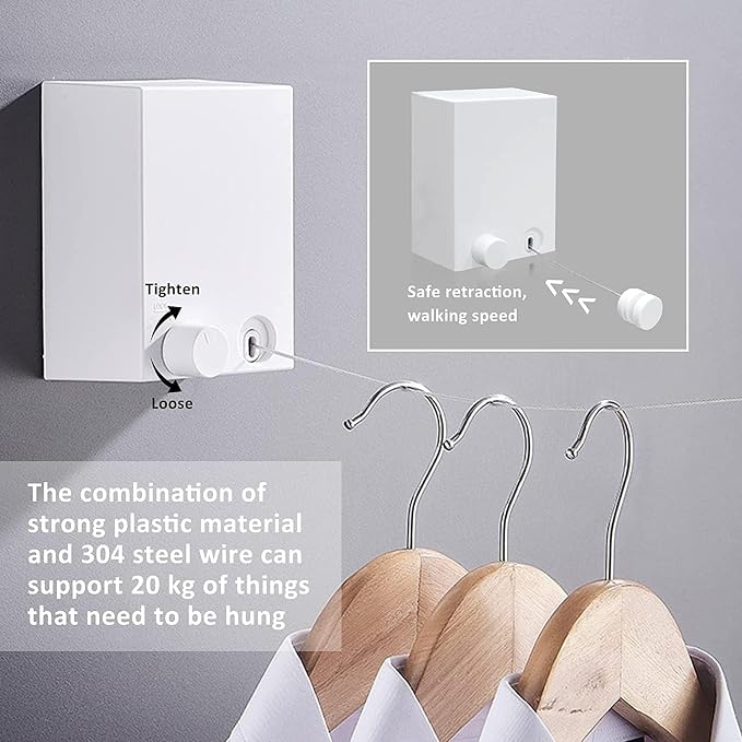 Single Deals™ Rectangle Clothline Indoor - Premium Quality