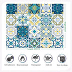 Decorative Self-Adhesive Waterproof Kitchen Wall Sticker – Premium Tile Pattern, 60x200cm