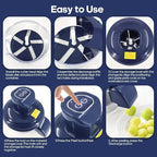 Single Deals™ Automatic Electric Garlic   Peeler Chopper [Premium Quality]