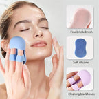 Silicone Face Scrubber – Gentle Exfoliating Cleansing Pad for Pore Refinement and Daily Skincare Routines Premium Quality Single Deals™