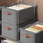 Single Deals™ Folding Storage Box With Lid - Premium Quality