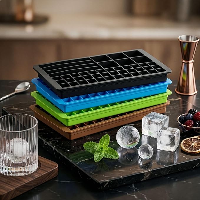 Silicone Ice Cube Tray - Premium Quality